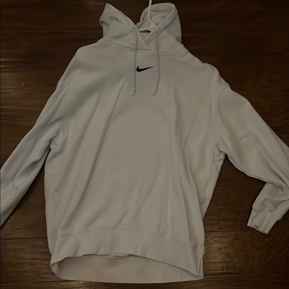 Nike Classic White Pullover Hoodie